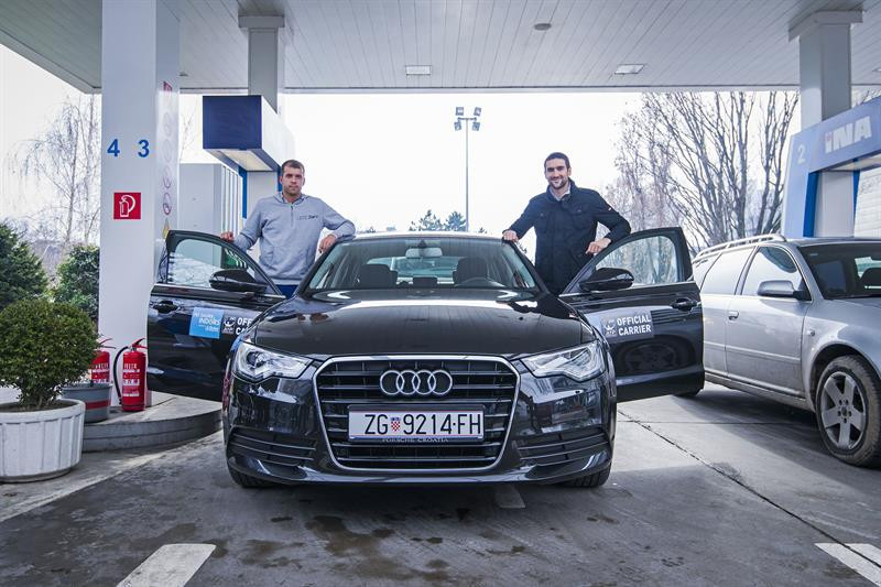 Čilić i Muller natočili gorivo na INA-i u Miramarskoj ulici Zagreb Indoors
